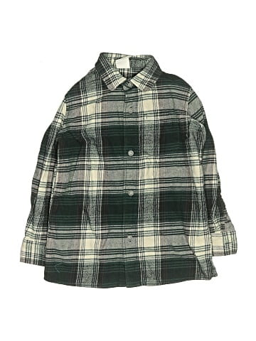 Gap Kids 3/4 Sleeve Button-Down Shirt (view 1)