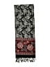 Unbranded Paisley Burgundy Black Scarf One size - photo 2