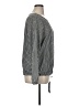 MICHAEL Michael Kors 100% Polyester Houndstooth Black Long Sleeve Blouse Size XL - photo 4