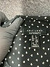 New Look 100% Polyester Polka Dots Black Long Sleeve Blouse Size 4 - photo 7