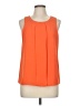 Tinley Road 100% Polyester Orange Sleeveless Blouse Size M - photo 1