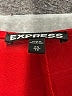 Express Solid Red Cocktail Dress Size XS - photo 6
