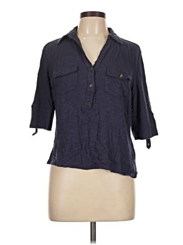 Cathy Short Sleeve Henley (view 1)