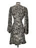 Little Moon 100% Polyester Animal Print Gray Cocktail Dress Size S - photo 2