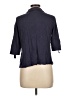 Cathy Blue Short Sleeve Henley Size L - photo 2