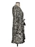 Little Moon 100% Polyester Animal Print Gray Cocktail Dress Size S - photo 4