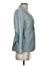 Ann Taylor LOFT 100% Cotton Teal Blazer Size 0 - photo 4