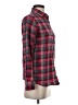 Uniqlo 100% Cotton Plaid Red Long Sleeve Button-Down Shirt Size XS - photo 4