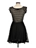 New Look Hearts Black Cocktail Dress Size M - photo 2
