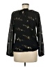 Unbranded 100% Polyester Black Long Sleeve Blouse Size M (estimated) - photo 2