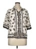 Max Studio Ivory Short Sleeve Blouse Size XL - photo 1