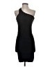 BCBGeneration Solid Stripes Black Cocktail Dress Size XS - photo 1