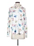 Unbranded 100% Polyester Print White Long Sleeve Blouse Size S - photo 1