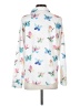 Unbranded 100% Polyester Print White Long Sleeve Blouse Size S - photo 2