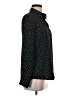 New Look 100% Polyester Polka Dots Black Long Sleeve Blouse Size 4 - photo 4
