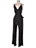 Kaileigh Polka Dots Black Jumpsuit Size S - photo 1