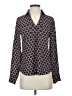 Express 100% Polyester Black Long Sleeve Blouse Size XS - photo 1