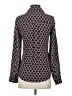 Express 100% Polyester Black Long Sleeve Blouse Size XS - photo 2