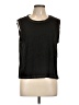 Nanette Lepore Black Sleeveless T-Shirt Size L - photo 1