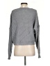 Shein 100% Acrylic Gray Pullover Sweater Size S - photo 2