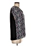 Dunnes Floral Black Short Sleeve Blouse Size M - photo 4