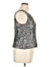 Kasper Gray Silver Sleeveless Top Size 16 (petite) - photo 4