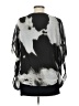Papillon Gray 3/4 Sleeve Blouse Size L - photo 2