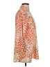 CAbi 100% Polyester Animal Print Orange 3/4 Sleeve Blouse Size XS - photo 4