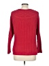 Christopher & Banks 100% Cotton Fair Isle Stripes Red Pullover Sweater Size L - photo 2