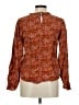 Universal Thread Brown Long Sleeve Blouse Size M - photo 2