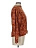 Universal Thread Brown Long Sleeve Blouse Size M - photo 4