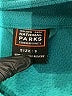 Assorted Brands 100% Recycled Polyester Teal Track Jacket Size S - photo 6