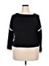 Unbranded 100% Polyester Black Pullover Sweater Size 3X - photo 1