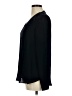 Banana Republic 100% Polyester Black Long Sleeve Blouse Size M - photo 5