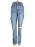 Madewell Hearts Blue Jeans Size 23 waist - photo 1
