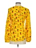 Assorted Brands 100% Viscose Yellow Long Sleeve Blouse Size 0 - photo 2