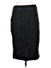 Chaps Solid Black Denim Skirt Size S - photo 2