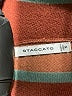 Staccato Stripes Brown Turtleneck Sweater Size S - photo 7