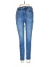 American Eagle Outfitters Solid Blue Jeans Size 0 short - photo 1