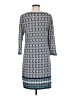 Max Studio Print Gray Casual Dress Size M - photo 2