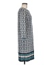 Max Studio Print Gray Casual Dress Size M - photo 4