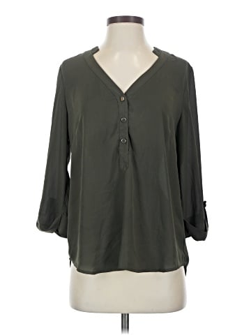 Pink Owl 3/4 Sleeve Blouse (view 1)