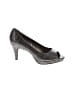 Bandolino Gray Heels Size 7 1/2 - photo 1