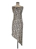 Forever 21 Animal Print Tan Cocktail Dress Size M - photo 1