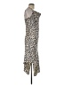 Forever 21 Animal Print Tan Cocktail Dress Size M - photo 4