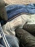 Altar'd State Hearts Blue Jeans Size 26 waist - photo 8