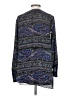 The Limited 100% Polyester Paisley Blue Long Sleeve Blouse Size XS - photo 2