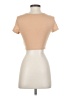 Shein Tan Short Sleeve Top Size 2 - photo 2