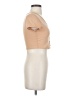 Shein Tan Short Sleeve Top Size 2 - photo 4