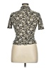 Tom Tailor 100% Polyamide Animal Print Ivory Short Sleeve Blouse Size XL - photo 2